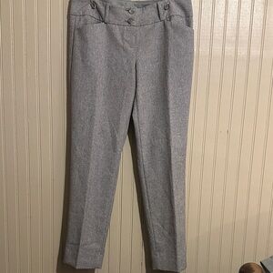 The Limited Light Gray Cropped Pants